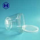 Il chiaro tronco di cono circolare di plastica del barattolo 680ml dell'imballaggio modella il recipiente di plastica rotondo