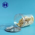 latta di plastica d'imballaggio inscatolata trasparente dell'alimento della gomma da masticare dello spuntino della latta dell'ANIMALE DOMESTICO di 305# 500ml