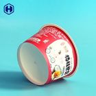 Tazze concimabili accatastabili del yogurt dei recipienti di plastica della polpa IML della frutta