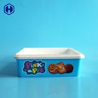 Il riempimento a caldo personalizza lo SGS rotondo FDA QS dell'imballaggio di plastica dei biscotti della scatola di IML