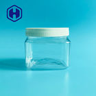il barattolo di plastica cosmetico del quadrato di 500g 17.63oz per il corpo sfrega la polvere di bambino della crema