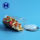 le latte di plastica della radura 500ml hanno asciugato la scatola metallica eliminabile di verdure dell'animale domestico dell'alimento inscatolato