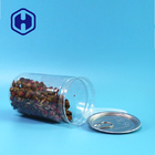 L'ANIMALE DOMESTICO di plastica aperto facile rotondo 16.9oz può 500ml per le arachidi asciutte delle bacche degli spuntini