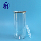 latte di plastica della radura di 1450ml 49oz con il coperchio aperto facile di alluminio e cappuccio di plastica
