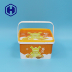 le vasche di 3200L IML quadrano la scatola di plastica di imballaggio per alimenti del cioccolato del biscotto della medicina