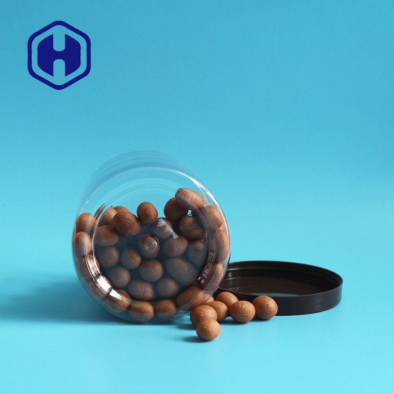 stoccaggio dell'alimento del popcorn delle arachidi della bocca del barattolo di imballaggio di plastica della prova della perdita di 710ml 24oz ampio