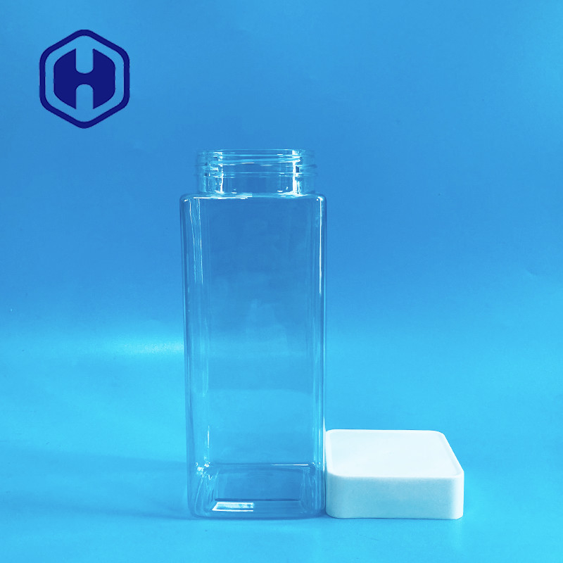 la plastica del quadrato 1140ml stona il commestibile con tappo a vite delle barre dei dolci con la prova della perdita della fodera