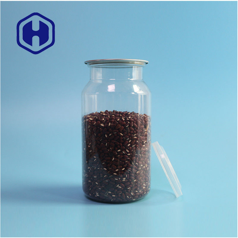 Confezioni in plastica PET trasparente per alimenti secchi e spezie a prova di perdite e design facile da aprire