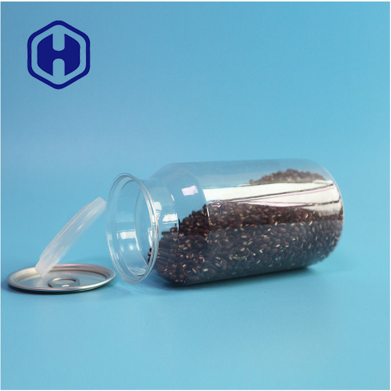 Confezioni in plastica PET trasparente per alimenti secchi e spezie a prova di perdite e design facile da aprire