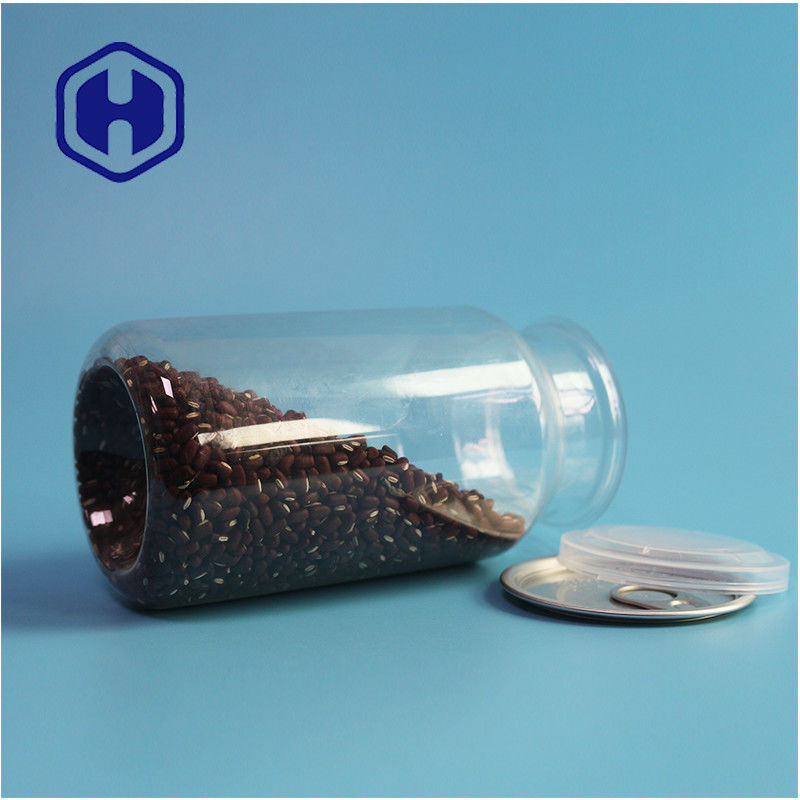 Confezioni in plastica PET trasparente per alimenti secchi e spezie a prova di perdite e design facile da aprire