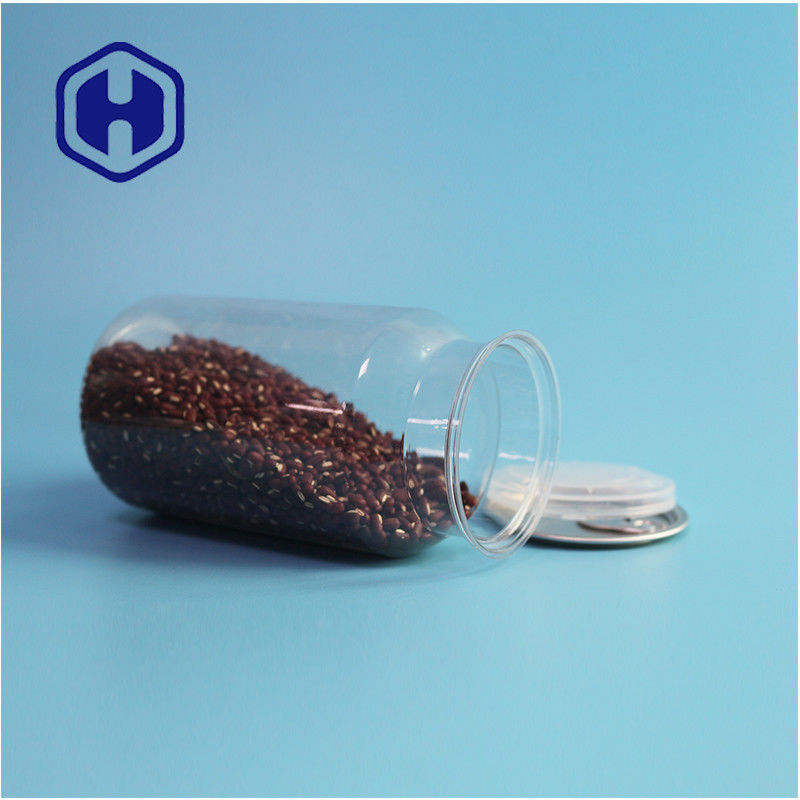 Confezioni in plastica PET trasparente per alimenti secchi e spezie a prova di perdite e design facile da aprire