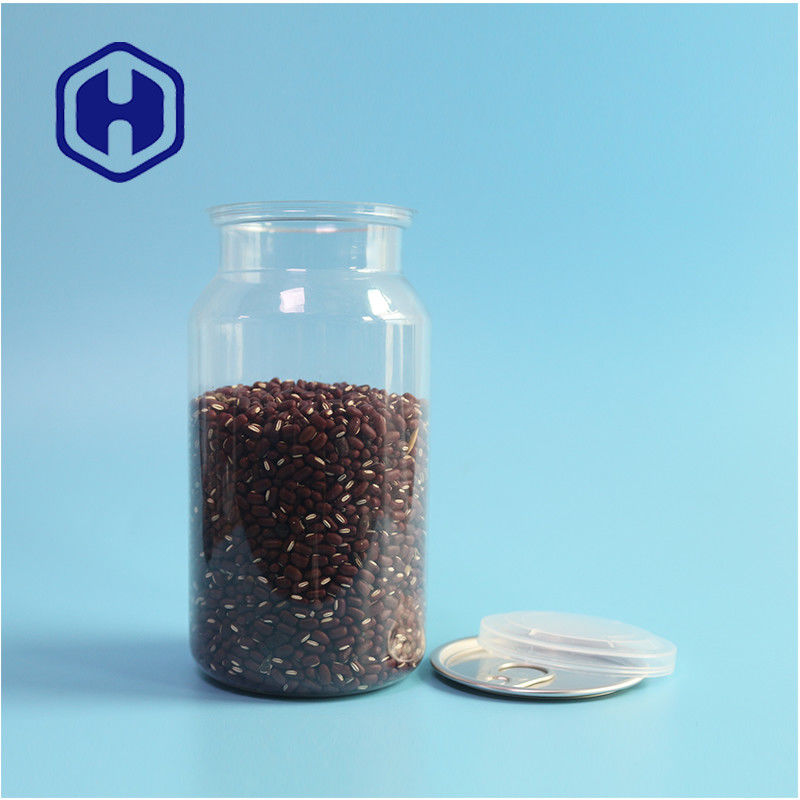 Confezioni in plastica PET trasparente per alimenti secchi e spezie a prova di perdite e design facile da aprire