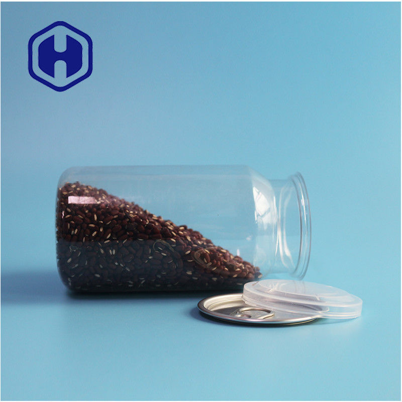 Confezioni in plastica PET trasparente per alimenti secchi e spezie a prova di perdite e design facile da aprire