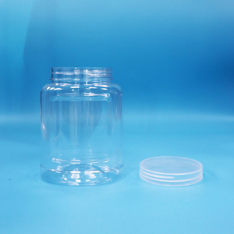 Capo a prova di manomissione di qualità alimentare vetro di plastica PET trasparente per noci alimentari caramelle noodle