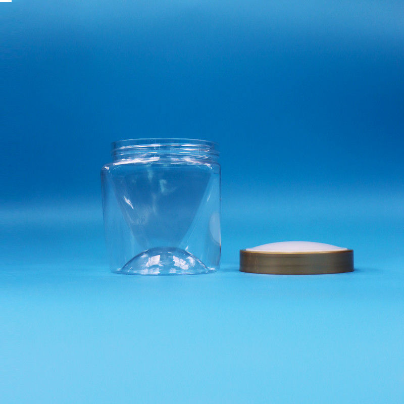 Bottine di plastica PET a bocca larga di qualità alimentare trasparente per bambini e per bambini
