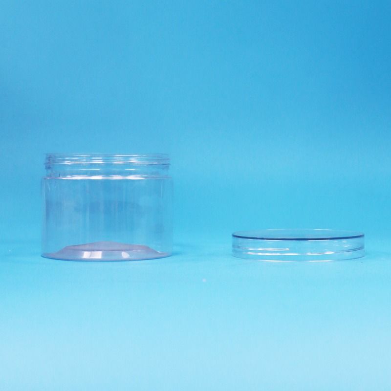 Prodotto alimentare trasparente PET plastica alimenti secchi caramelle noci giardini regalo viti coperture piatte