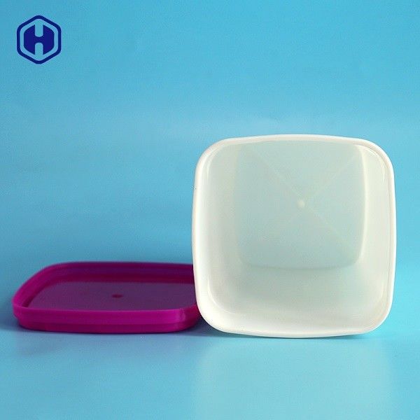 recipienti di plastica di 23oz IML con il logo di stampa del coperchio di colore