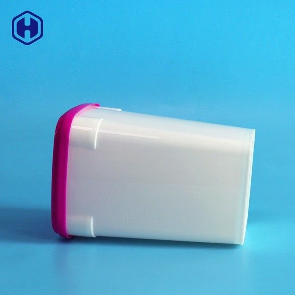 recipienti di plastica di 23oz IML con il logo di stampa del coperchio di colore