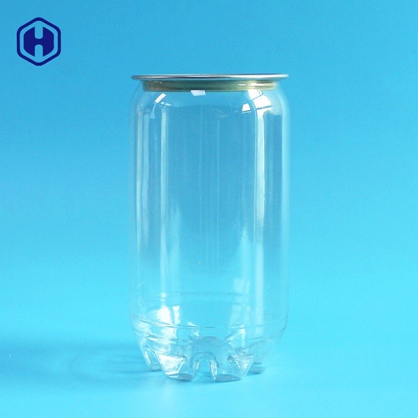 Il coke di plastica del commestibile può in basso chiare vasche di plastica rotonde della barriera