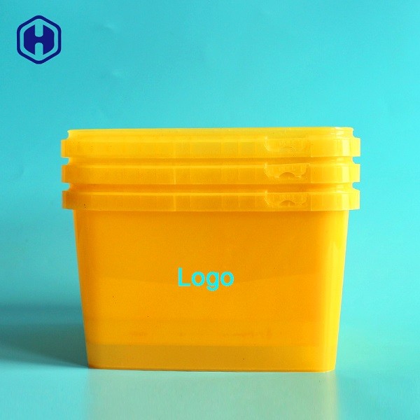 Il commestibile quadrato accatastabile ermetico della scatola di plastica pp svuota il contenitore