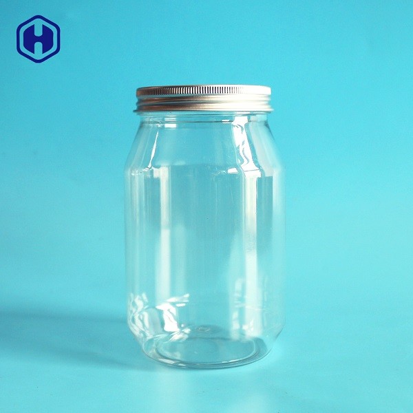 630ML ermetico 31OZ 70mm Mason Jar Jam Packaging di plastica