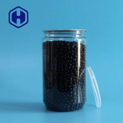 latta di plastica trasparente in serie stretta dell'aria di 30oz 900ml per le caramelle della frutta