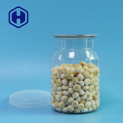 Il chiaro ANIMALE DOMESTICO su ordinazione 510ml può per i dadi che imballano aperto facile e porta