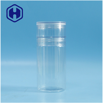 10.9oz Mason Jars Premium Screw di plastica 2 in 1 imballaggio dell'inceppamento del cioccolato dei biscotti degli alimenti per bambini