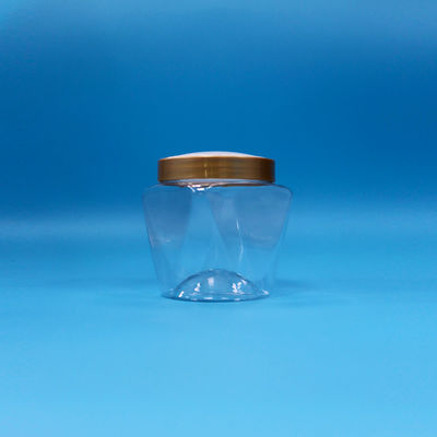 Bottine di plastica PET a bocca larga di qualità alimentare trasparente per bambini e per bambini