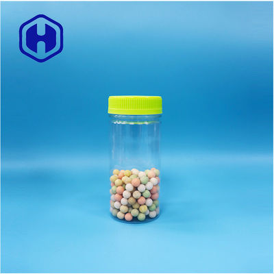 Prodotti alimentari di plastica trasparente a forma rotonda Caramelle da regalo Noci di zucchero Bottiglie di imballaggio in PET