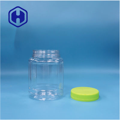 Biscotti in PET trasparenti a forma ovale Caramelle Noci Biscotti Lollipop Bottone di gelatina di frutta