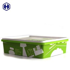 Lo SGS amichevole FDA di Eco dei contenitori di stoccaggio di plastica quadrati vuoti dell'alimento ha certificato