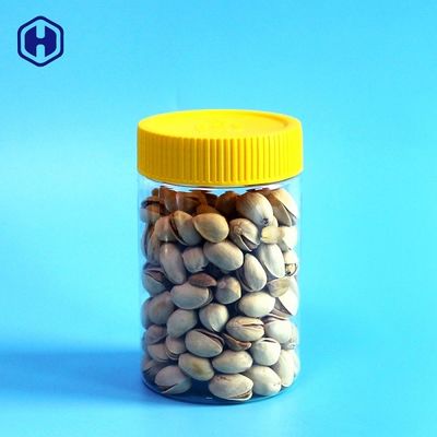 Scatole metalliche di plastica rotonde della perdita della prova del barattolo del coperchio di plastica trasparente della vite