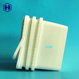 Il doppio su ordinazione di logo di IML della stampa bianca delle vasche tratta i contenitori di alimento vuoti