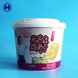 Contenitori di stoccaggio a 8,07 pollici del commestibile di IML del diametro biodegradabile del secchio