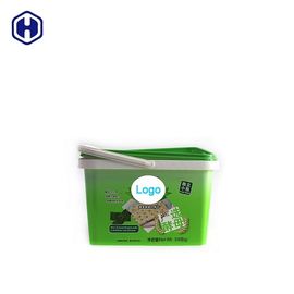 Decorazione di plastica di contraffazione anti- 2.8L dei contenitori IML del biscotto