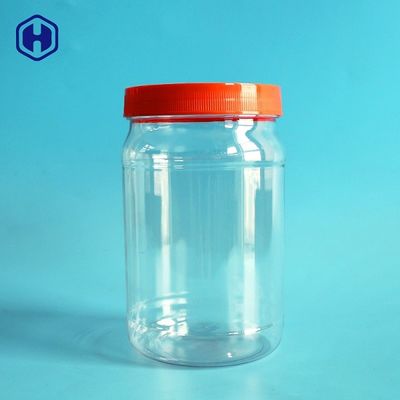 Coli il barattolo di plastica della radura della prova 850ML 28 OZ per gli spuntini di Candy del latte