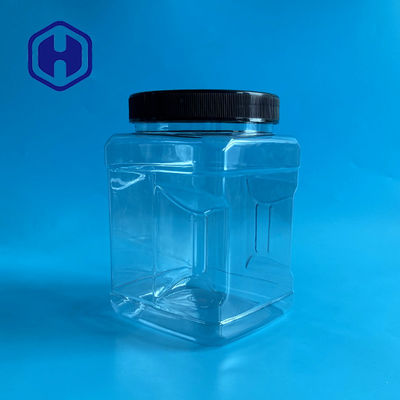 110mm 1805ml di plastica 61oz ha afferrato l'ampio barattolo della bocca per stoccaggio della famiglia