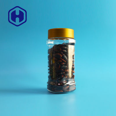 Barattolo di plastica 30oz 900ml del cracker dell'anacardio dell'animale domestico della prova quadrata della perdita per la farina di mais della polvere del caffè