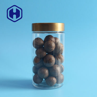 Coperchio a vite di plastica di Chips Snacks 540ml della noce di cocco del barattolo dell'ampia della bocca prova della perdita