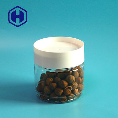 Il supermercato ha inscatolato l'imballaggio per alimenti 400ml intorno alla latta accatastabile dell'ANIMALE DOMESTICO di plastica