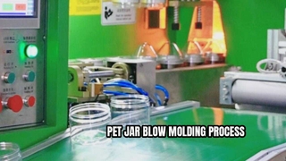 Processo di stampaggio mediante soffiaggio di vasetti in PET | Produzione di barattoli in PET per uso alimentare