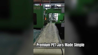 ODM di produzione di barattoli di plastica PET di alta qualità