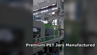 Processo di produzione di barattoli di plastica PET di alta qualità