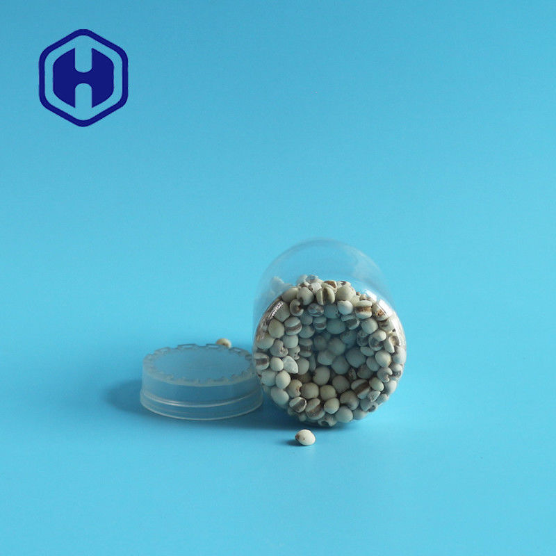 alimento d'imballaggio 120ml sicuro del barattolo della prova della perdita 4oz del campione del pacchetto regalo di plastica del coperchio a vite del piccolo