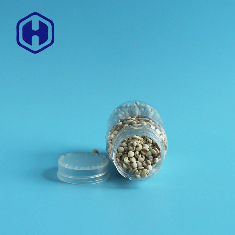 alimento d'imballaggio 120ml sicuro del barattolo della prova della perdita 4oz del campione del pacchetto regalo di plastica del coperchio a vite del piccolo