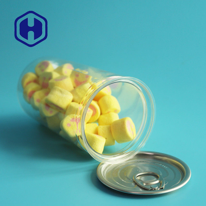 L'ANIMALE DOMESTICO vuoto libero 418ml di Bpa può estremità completamente aperta esile per l'inscatolamento dell'alimento