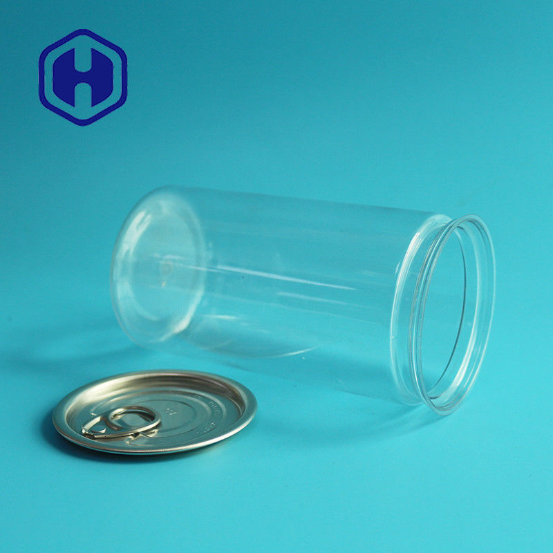 L'ANIMALE DOMESTICO vuoto libero 418ml di Bpa può estremità completamente aperta esile per l'inscatolamento dell'alimento