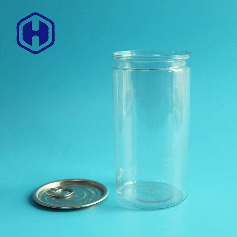 L'ANIMALE DOMESTICO vuoto libero 418ml di Bpa può estremità completamente aperta esile per l'inscatolamento dell'alimento