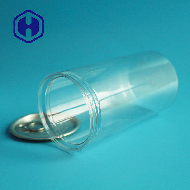 L'ANIMALE DOMESTICO vuoto libero 418ml di Bpa può estremità completamente aperta esile per l'inscatolamento dell'alimento